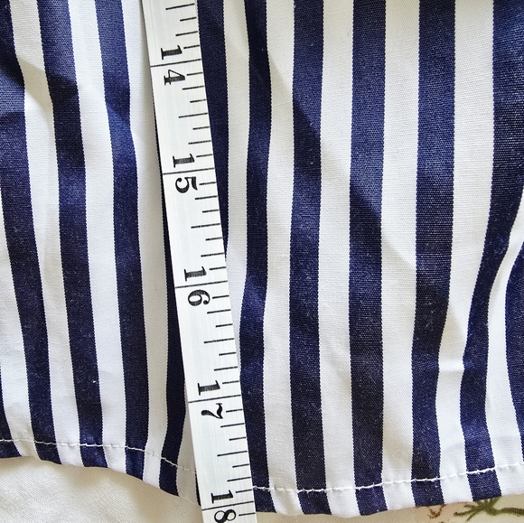 Bleuh Ciel Striped Off-Shoulder Top Size S - Picture 8 of 8